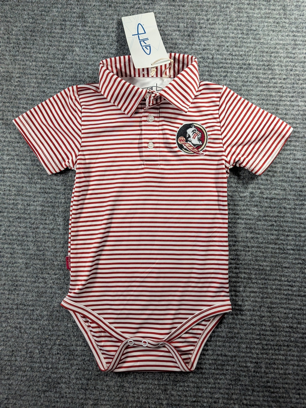 Garb Florida State Seminoles Baby Boys' One Piece 12-18M Red/White NWT